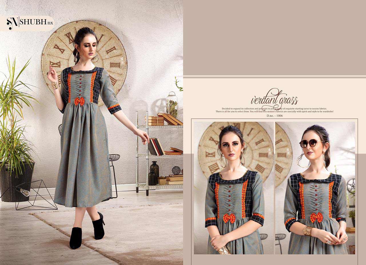 Shubh Nx Aarohi Vol 1 Cotton Thread Work Kurti Shubh Nx Aarohi Vol 1 Cotton Thread Work Kurti